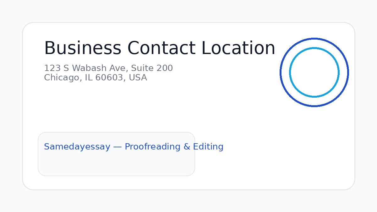 Map image for business location